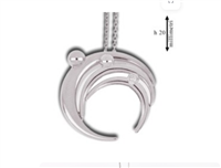 Collier Gemoro Femme in Argent Diamante AGPB1854